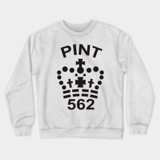 Imperial Pint Measure Symbol Crewneck Sweatshirt